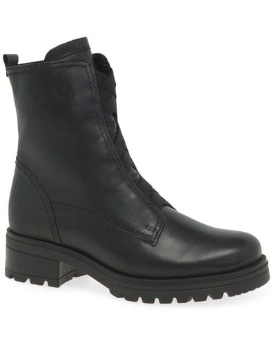 Gabor Sea Ankle Boots - Black