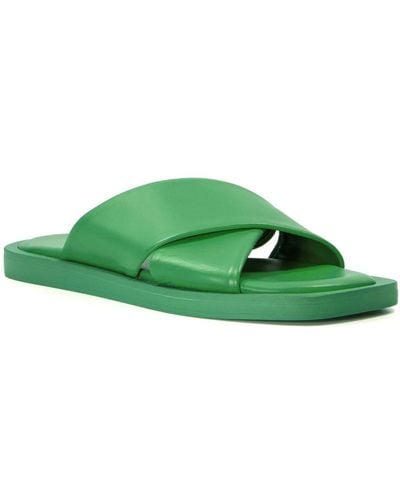 Dune Licorice Sandals - Green