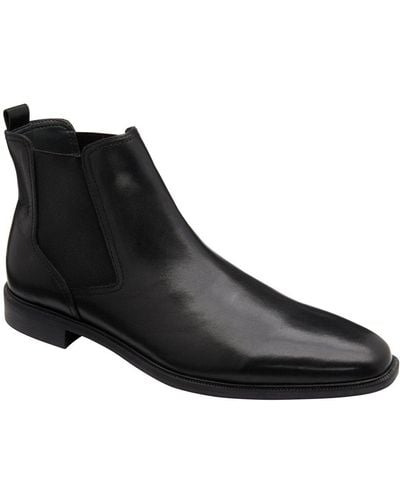 Frank Wright Mills Chelsea Boots - Black