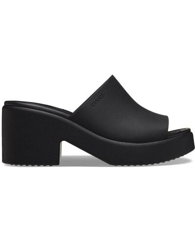 Crocs™ Brooklyn Heel Sandals - Black