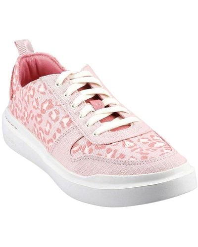 Cole Haan Grandpro Rally Canvas Court Sneakers Size: 4 - Pink
