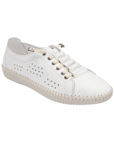 Lotus Kamari Lace Up Shoes - White