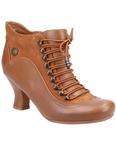 Hush Puppies Vivianna Ankle Boots - Brown