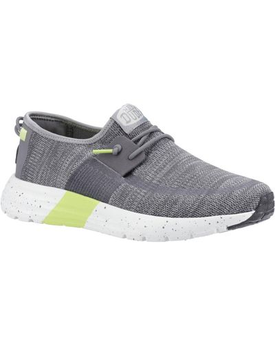 Hey Dude Sirocco Sport Mode Sneakers Size: 7 - Grey