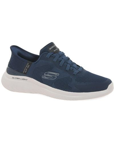 Skechers Slip In Bounder 2.0 Sneakers - Blue