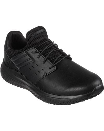 Skechers Delson 3.0 Trainers - Black