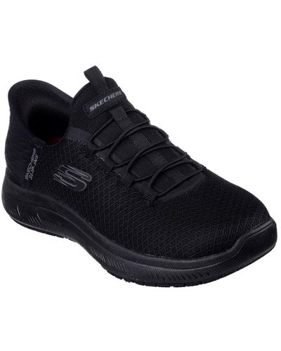 Skechers Summits Sr Enslee Work Shoes - Black