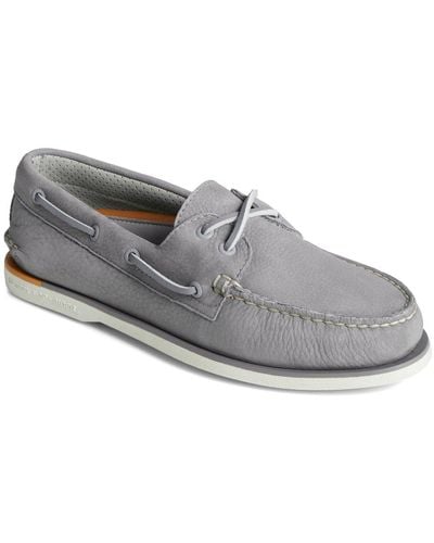 Sperry Top-Sider Gold Authentic Original 2-eye Shoes - Grey