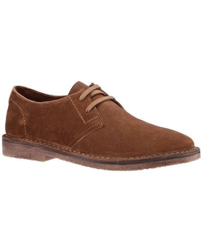 Hush Puppies Scout Desert Shoes - Brown