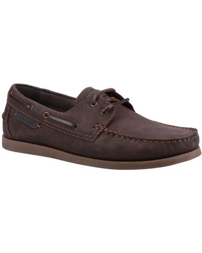 Cotswold Bartrim Boat Shoes - Brown