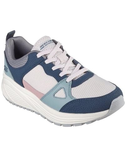 Skechers Bobs Sparrow 2.0 Retro Clean Trainers Size: 3 - Blue