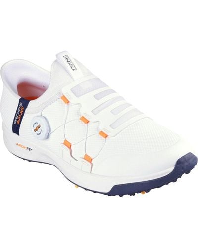 Skechers Go Golf Elite Vortex Slip In Golf Shoes - White