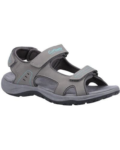Cotswold Freshford Recycled Sandals Size: 3 / 36 - Grey