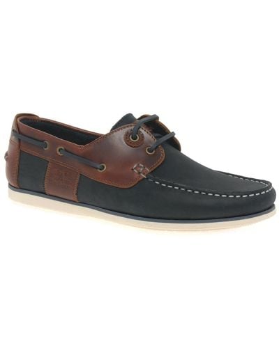 Barbour Capstan Casual Boat Shoes - Brown