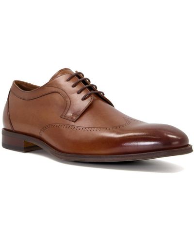 Dune Sheath Derby Shoes - Brown