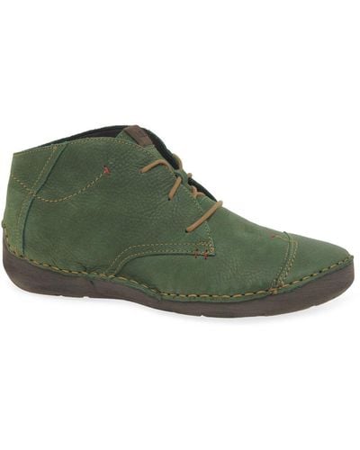 Josef Seibel Fergey 18 Ankle Boots - Green