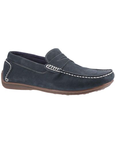 Hush Puppies Roscoe Driving Shoes - Blue