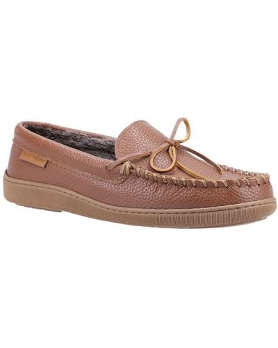 Hush Puppies Ace Slippers - Brown