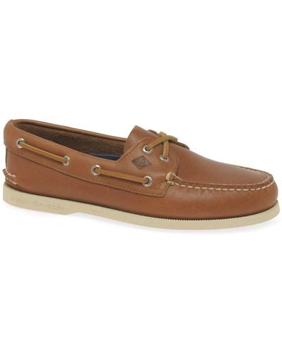 Sperry Top-Sider A/o 2 Eye Boat Shoes - Brown