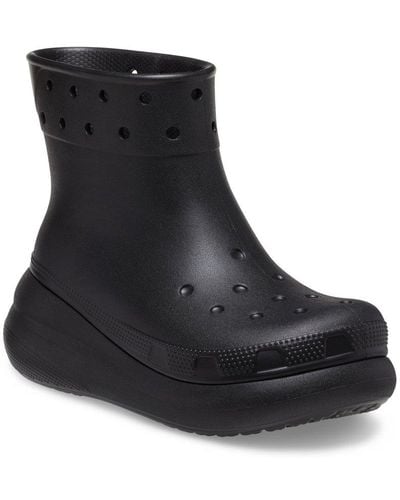 Crocs™ Classic Crush Short Wellingtons - Black