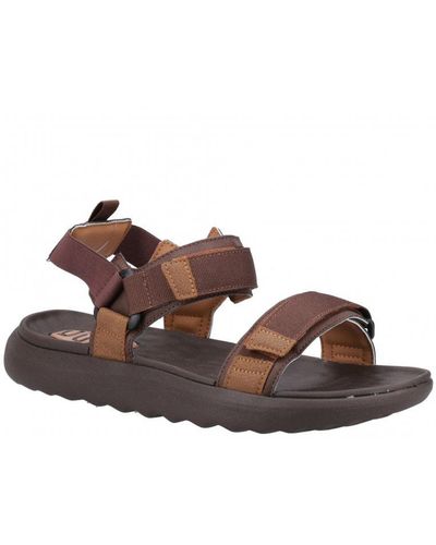 Hey Dude Carson Sandals Size: 7 - Brown