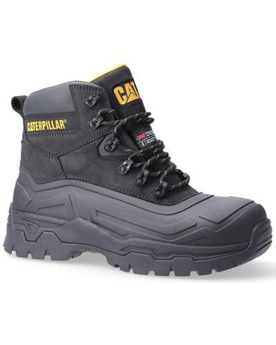 Caterpillar Typhoon Sbh Safety Boots - Grey