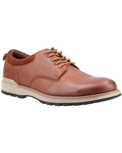 Hush Puppies Dylan Lace Up Shoes - Brown
