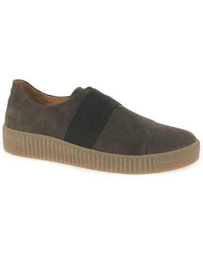 Gabor Willow Trainers - Green