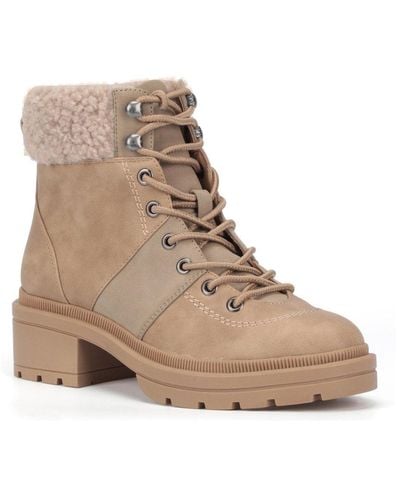 Rocket Dog Icy Ankle Boots - Natural