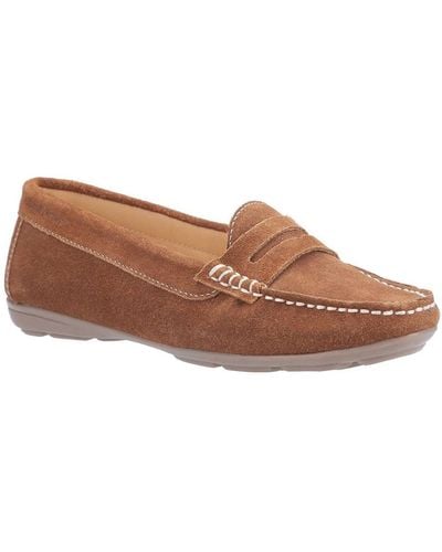 Hush Puppies Margot Loafers - Brown