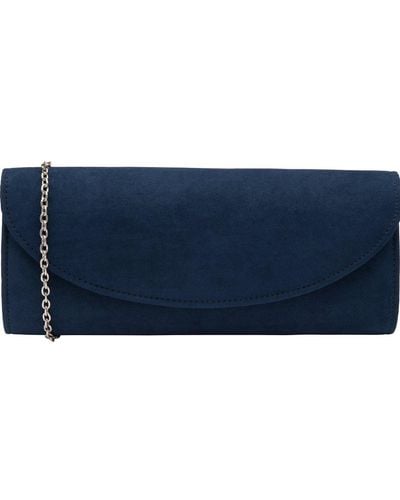 Lotus Claire Clutch Bag - Blue