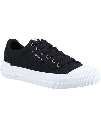 Rocket Dog Cheery 12a Canvas Trainers - Black