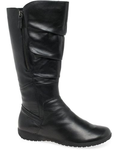 Josef Seibel Naly 45 Calf Length Boots - Black