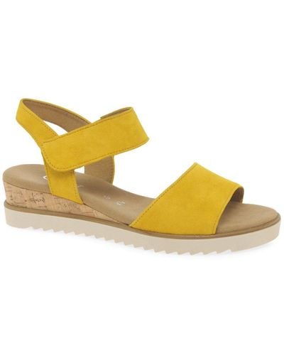 Gabor Raynor Sandals - Yellow