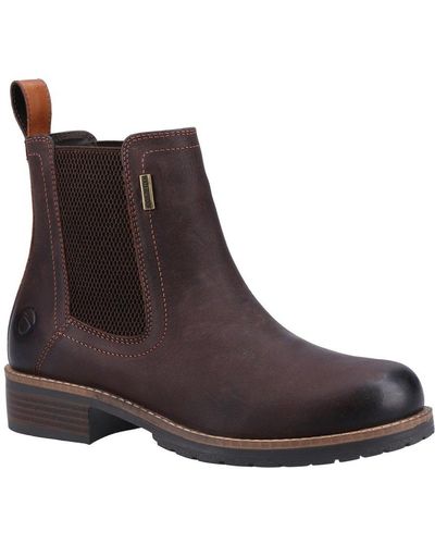Cotswold Enstone Chelsea Boots - Brown