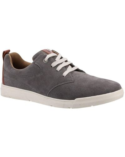 Hush Puppies Michael Lace Up Shoes - Grey