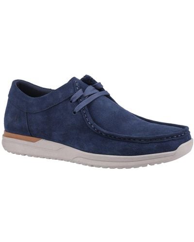 Hush Puppies Hendrix Lace Up Shoes - Blue