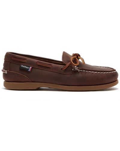 Chatham Olivia G2 Boat Shoes - Brown