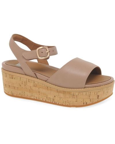 Fitflop Fitflop Eloise Wedge Heel Sandals - Metallic