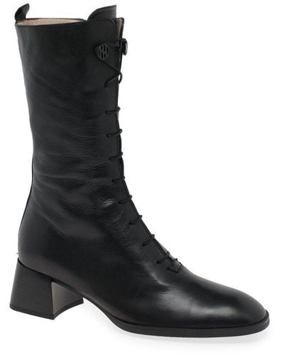 Hispanitas Charlize Calf Length Boots - Black