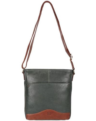 Lakeland Leather Hartsop Messenger Bag - Black