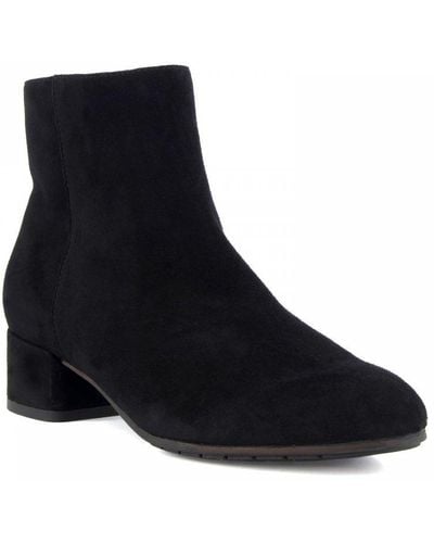 Dune Pippie Ankle Boots - Black