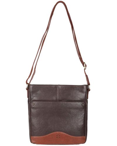 Lakeland Leather Hartsop Messenger Bag - Brown