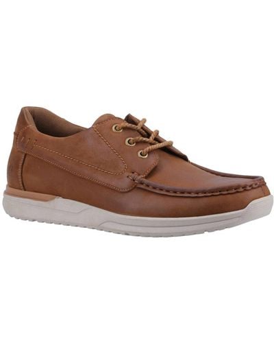 Hush Puppies Howard Lace Up Shoes - Brown