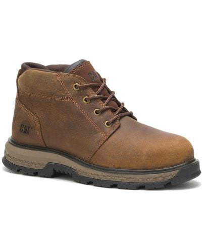Caterpillar Exposition 4.5 Safety Boots - Brown