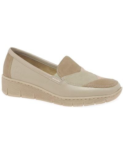 Rieker Glimmer Shoes - Natural