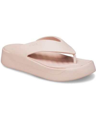 Crocs™ Getaway Platform Flip Sandals - Pink