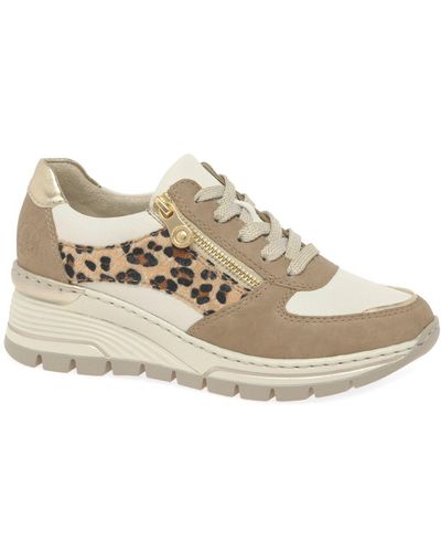 Rieker Surprise Trainers - Natural