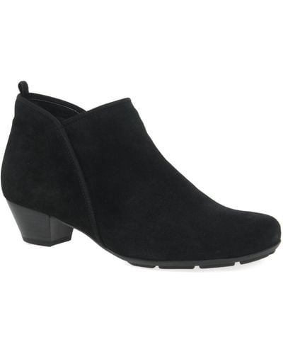 Gabor Trudy Ankle Boots - Black