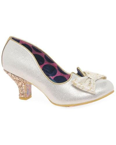 Irregular Choice Dazzling Diva Court Shoes - Blue